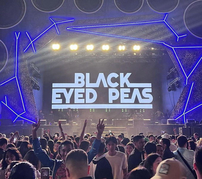 Легендарная группа Black Eyed Peace выступила в Казахстане