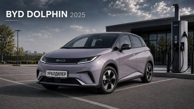 BYD Dolphin 2025&nbsp;— от 1&nbsp;800&nbsp;000 | Источник: «Уралдилер.рф»