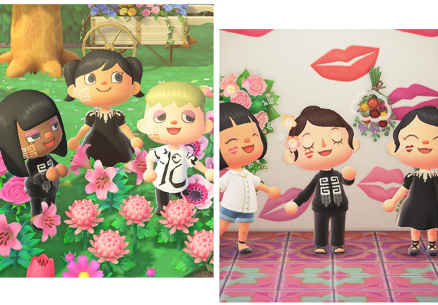 Фото №1 - Givenchy выпустит тату для персонажей Animal Crossing
