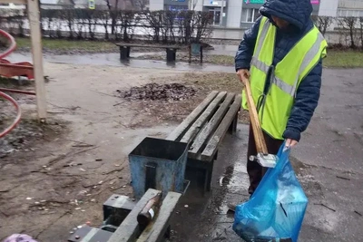 «Зеленый город» ведет уборку городских территорий