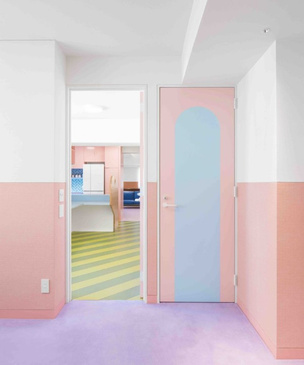 Все цвета радуги: квартира 160 м² в Токио