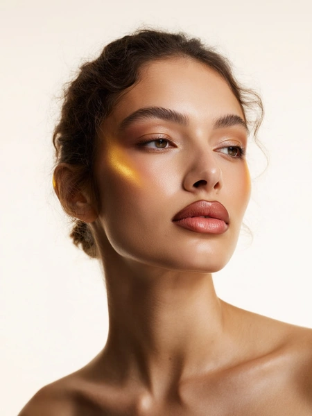 макияж губ, контур губ, контур губ карандашом, макияж губ карандашом, сделать контур губ, четкий контур губ | Источник: theDay/higgsfield 