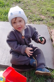 <p>Лёва Тищенко, 1 год, г. Кемерово</p>