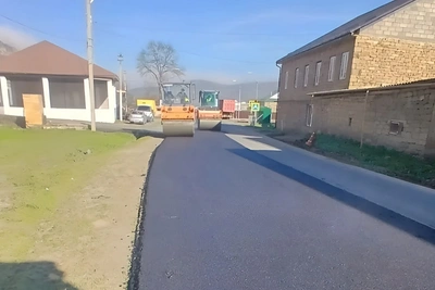 В Дагестане ремонтируют трассу Мамраш-Ташкапур-Араканский мост
