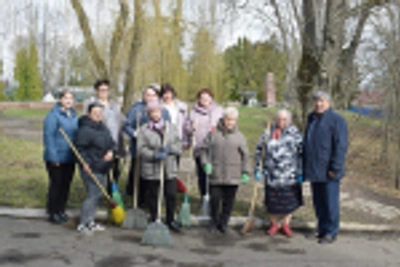 В райцентре прошел масштабный субботник