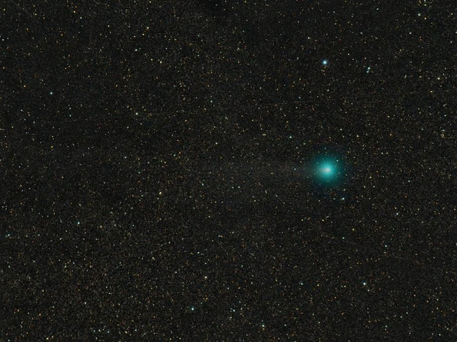 Орбита кометы слабо гиперболическая | Источник: Пресс-служба НГУ