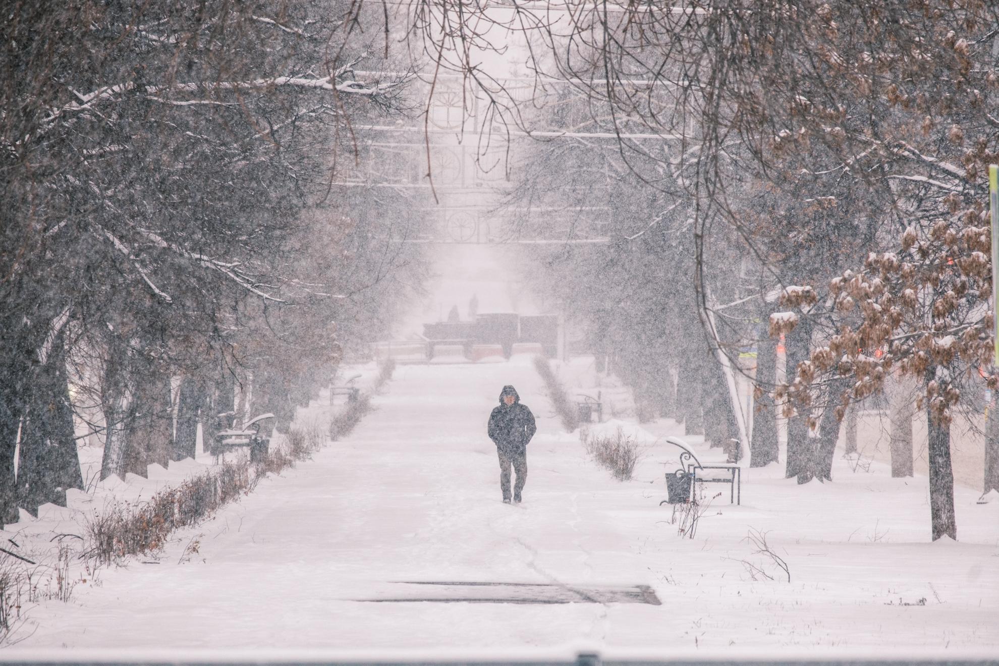 Циклон добрался до Уфы: в городе начнутся заморозки до -6° и гололедица