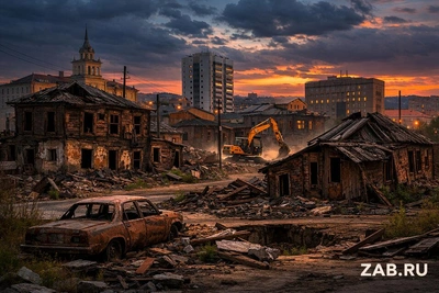 Снос аварийных домов в «бермудском треугольнике» Читы запланирован на 2026 год