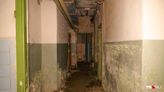 В хозяйственных помещениях практически нет окон | Источник: Кирилл Поверинов / 76.RU