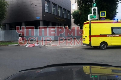 В Перми автобус насмерть сбил женщину в центре города