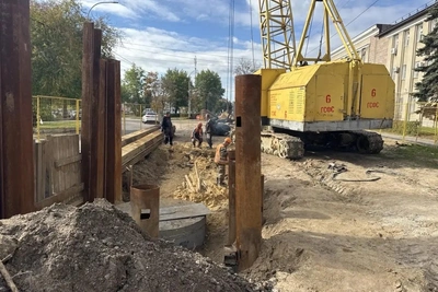 На левом берегу Воронежа завершили ремонт коллектора