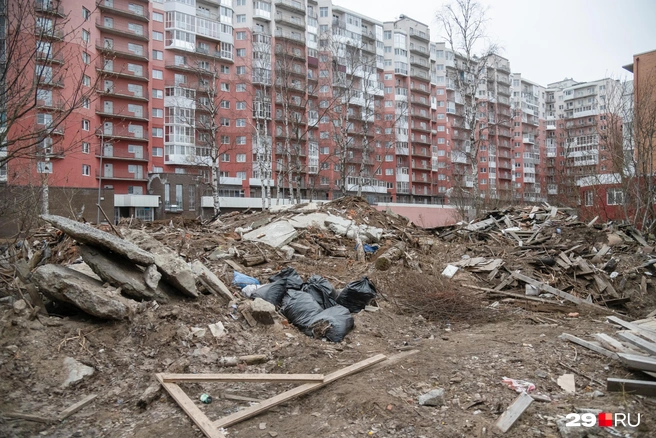 А так «дом» выглядит в 2026 году | Источник: Иван Митюшёв / 29.RU 