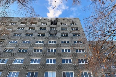 Женщина с ребенком спасены из горящей квартиры в Усть-Илимске