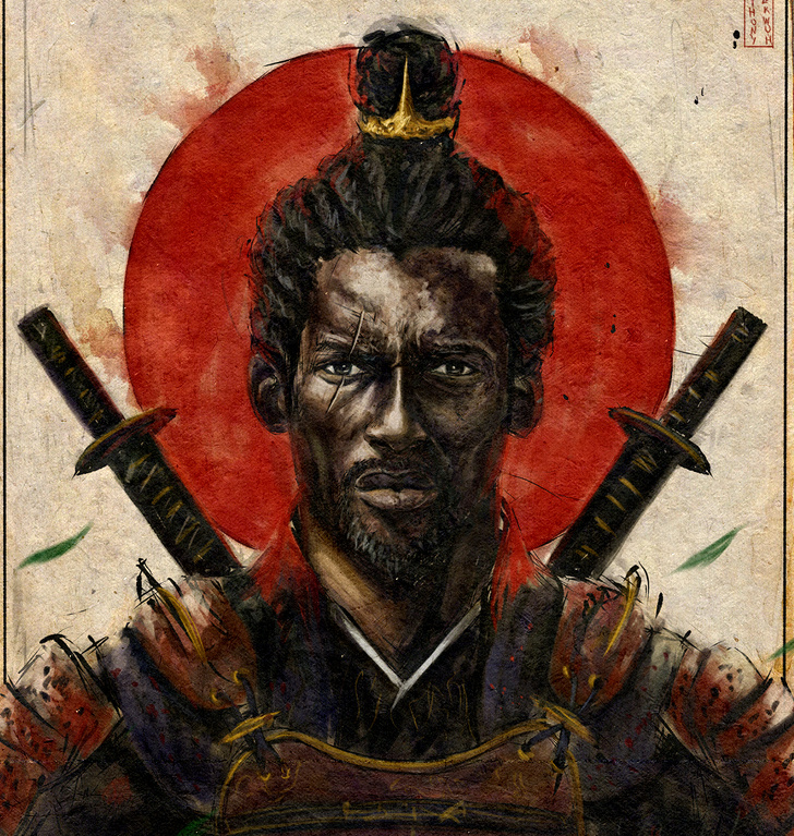 Самый необычный самурай: удивительная история темнокожего воина Ясукэ