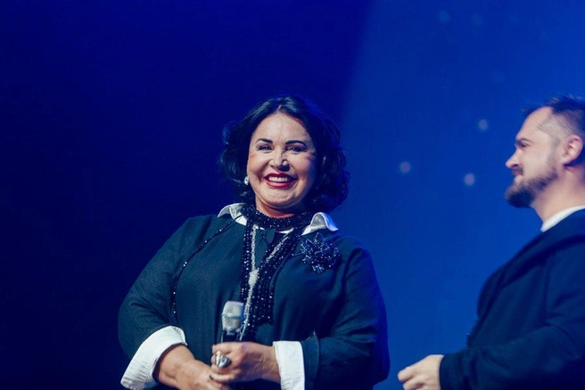 Надежда Бабкина на концерте в краевой филармонии | Источник: Ксения Зимина