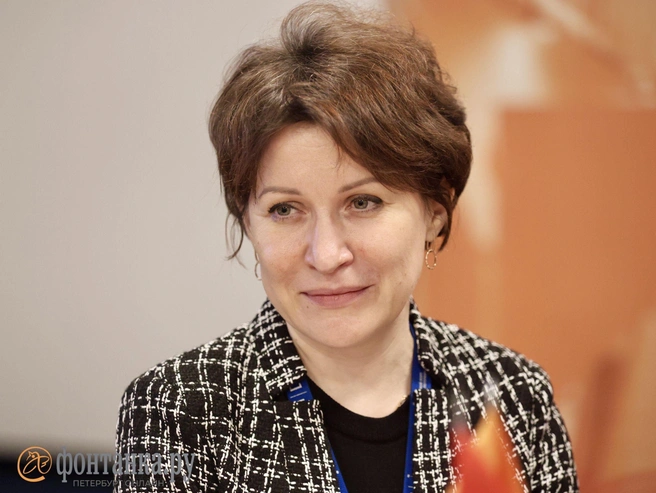 Татьяна Давыдова — старший бизнес-партнёр по персоналу АО «Морской порт Санкт-Петербург». | Источник: Валентин Егоршин/ «Фонтанка.ру»