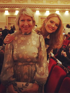 Наталья Водянова с мамой Ларисой Кусакиной