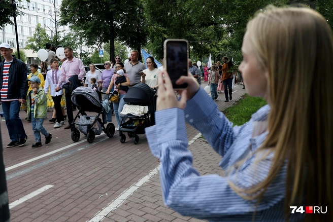 Маршрут прошел по бульвару на проспекте Ленина  | Источник: Наталья Лапцевич