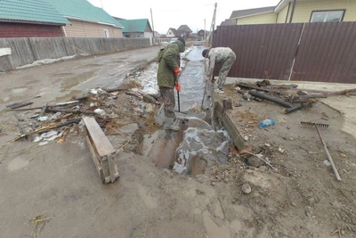 Талые воды подтопили десятки участков под Иркутском