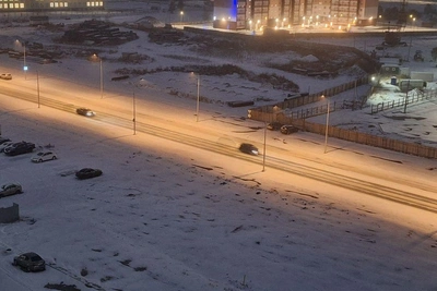 Зима наступила в Курганской области. ГАИ предупреждает водителей