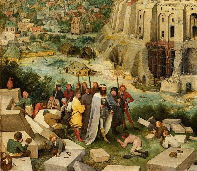 Реквием по империи: 11 деталей картины «Вавилонская башня» Питера Брейгеля  Старшего | Вокруг Света