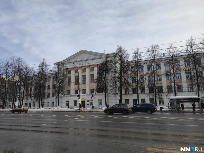 Техникум находится на проспекте Гагарина | Источник: Наталья Бурухина / NN.RU