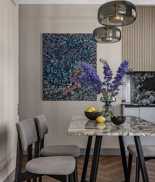 С акцентом: квартира 75 м² в Казани