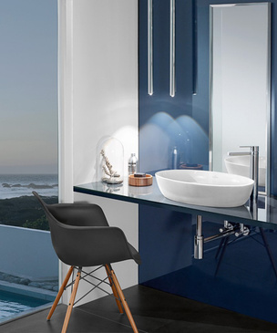 Топ 12: Дизайн ванной комнаты в голубых и синих тонах