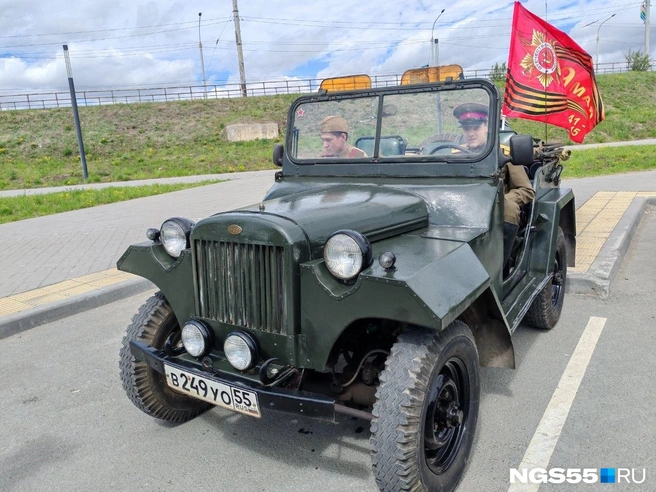 Такую машину выпускали в 1943 году  | Источник: Екатерина Шрайнер / NGS55.RU