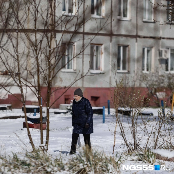Остальные брели по делам, в магазин или в поликлинику  | Источник: Евгений Софийчук / NGS55.RU