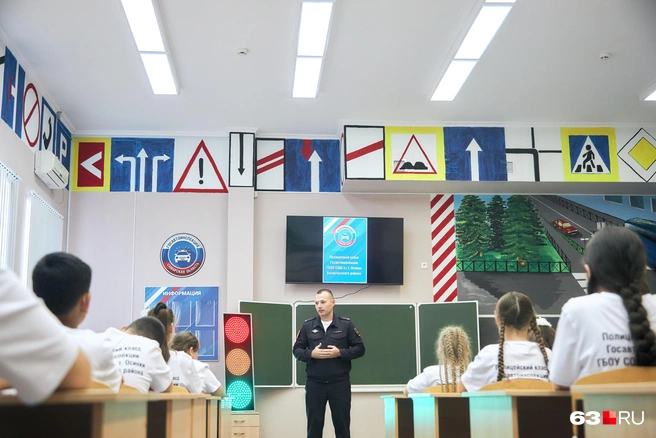 На занятия будут приходить настоящие госавтоинспекторы | Источник: Роман Данилкин / 63.RU