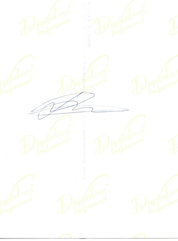 Личный автограф певца | Источник: из архива Галины Королёвой