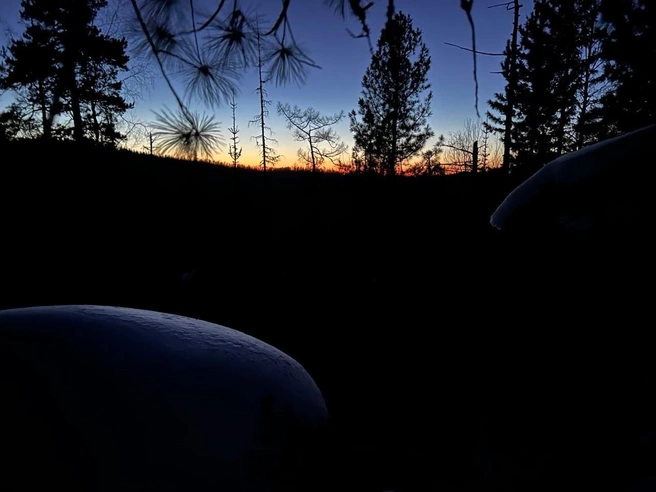 Зимняя живопись Столбов | Источник: Алексей Тайганавт