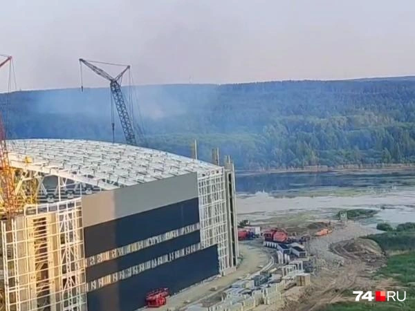 Серый дым заметили над городским бором | Источник: читатель 74.RU