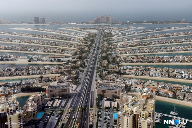 Остров Palm Jumeirah в Дубае | Источник: Наталья Бурухина / NN.RU