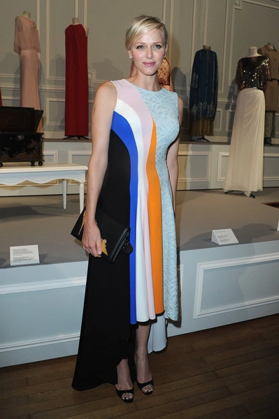Княгиня Шарлин на показе Dior в Монте-Карло | Источник: getty images