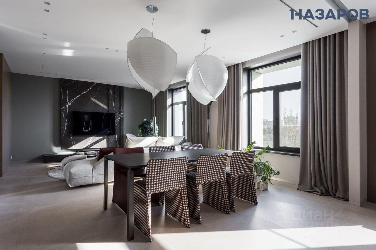 В Новосибирске продают квартиру возле Нарымского сквера за 57 миллионов рублей