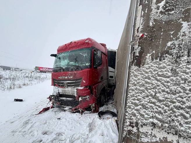 Трасса считается очень опасной | Источник: Омская полиция / Telegram