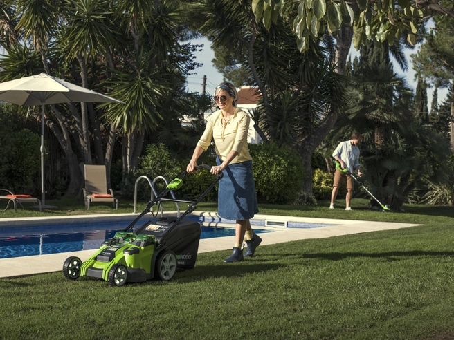 По всей стране за газонами ухаживают с помощью техники Greenworks | Источник: Greenworks