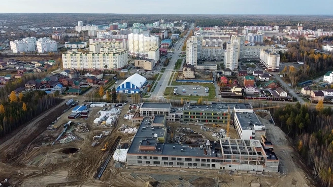 Школа будет состоять из 4 корпусов | Источник: администрация Нягани / Vk.com