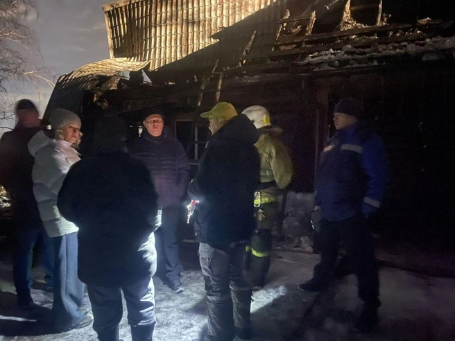 Глава города приехал на место происшествия | Источник: Владислав Логинов