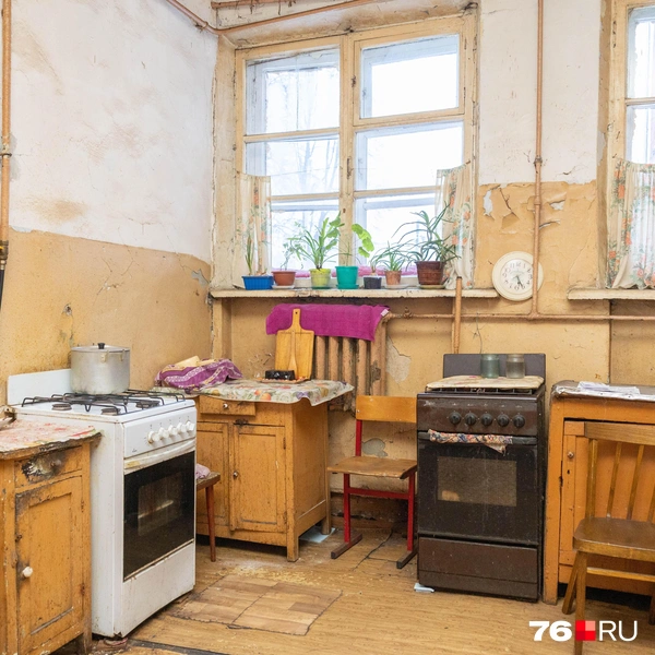 Жители создают уют цветами на подоконнике | Источник: Артем Бауман / 76.RU