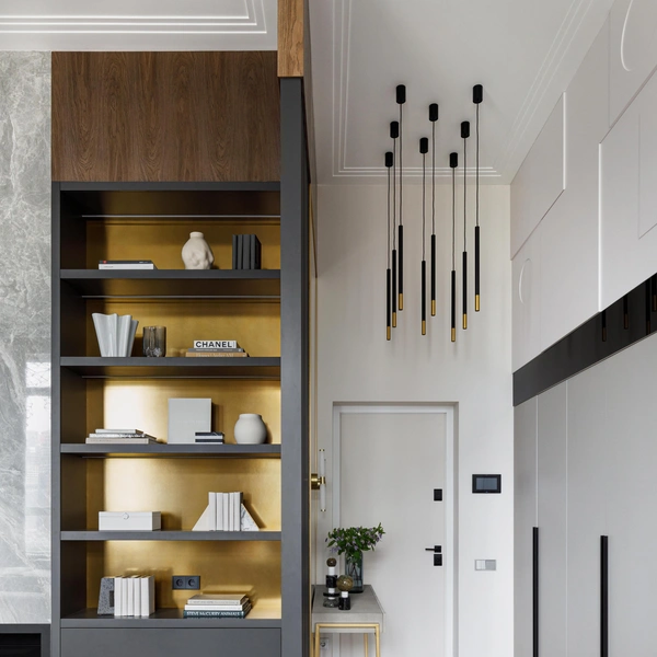 Квартира в Москве. Проект Brimmer Family Interiors.