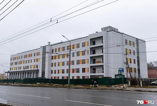 Новый корпус детской больницы в Ярославле достроят в 2026 году | Источник: Артем Бауман / 76.RU