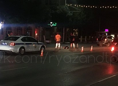 Полиция разыскивает очевидцев наезда на мужчину в центре Рязани | ya62.ru