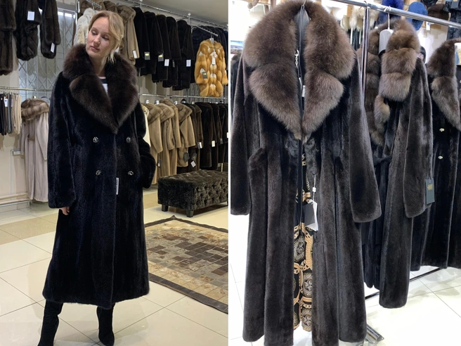 Blackglama ценят за тот самый эффект «черного бархата»: плотный ворс, глубину цвета и благородный перелив на свету | Источник: ИП Кузнецова Дарья Александровна