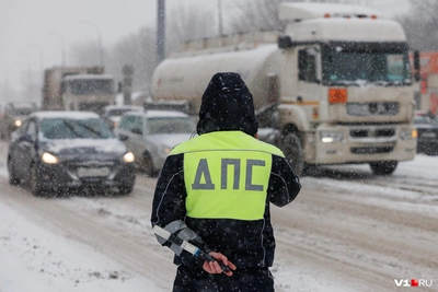 В Волгограде вновь запретят движение фур из-за снегопада