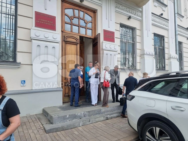 Суд продолжится после отбоя воздушной тревоги | Источник: Роман Данилкин / 63.RU