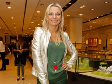 Звезды на Vogue fashion night out в Москве