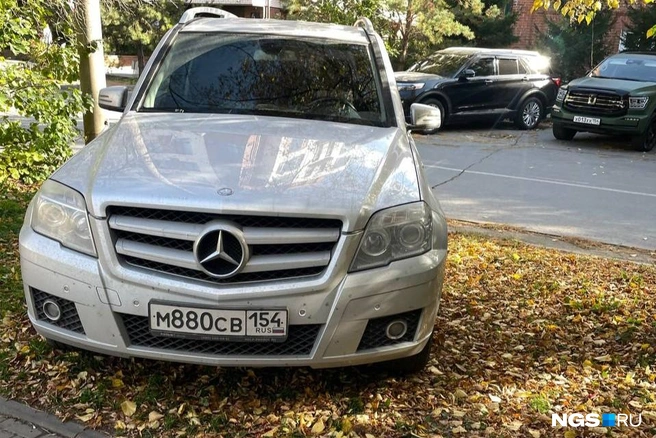 Судя по всему, более подходящих мест для парковки автолюбитель не нашел | Источник: читатель НГС